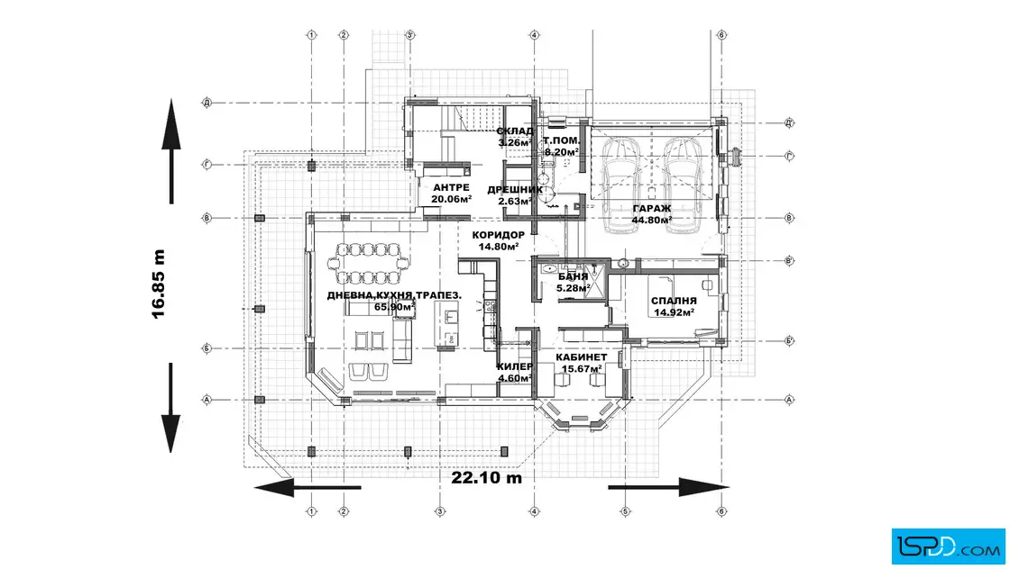 План на първи етаж