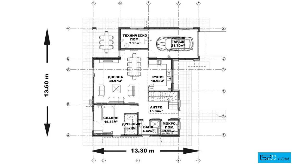 План на първи етаж