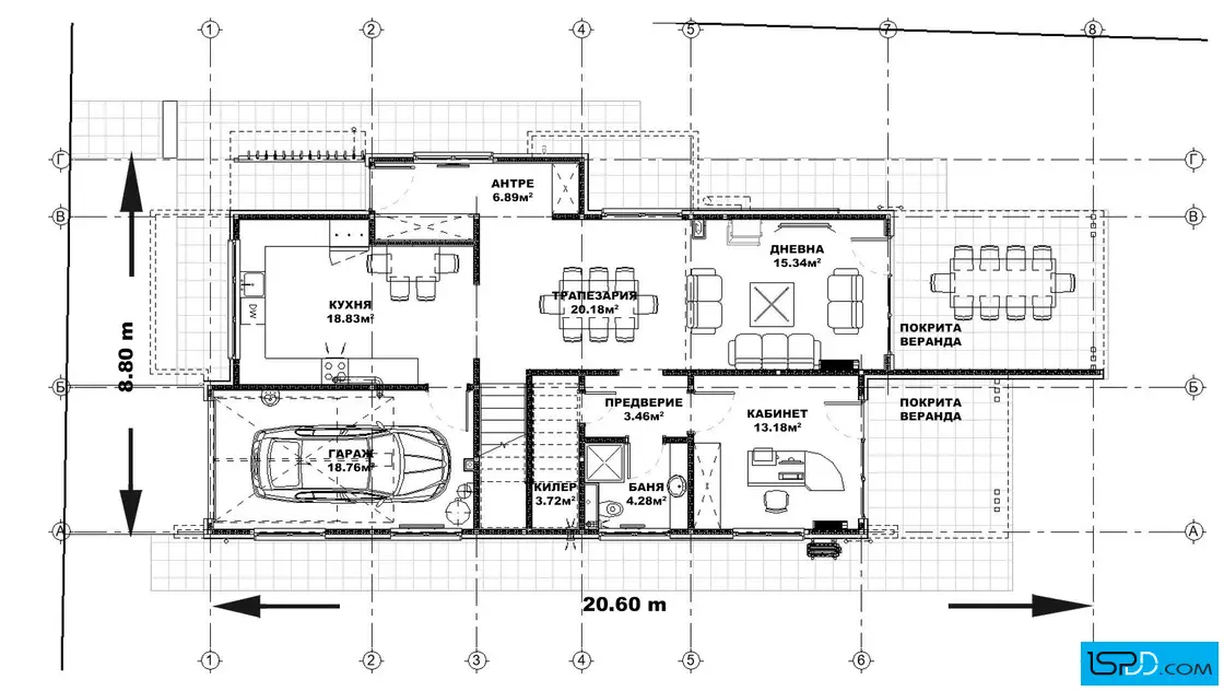 План на първи етаж