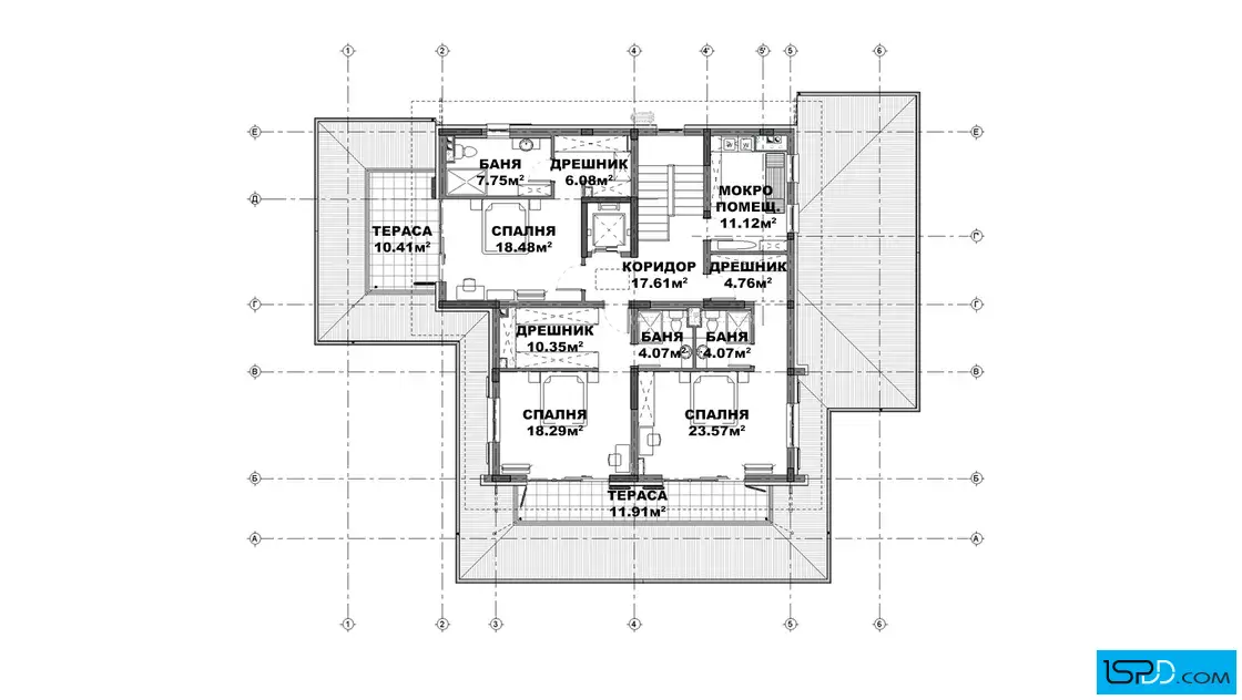 План на втори етаж
