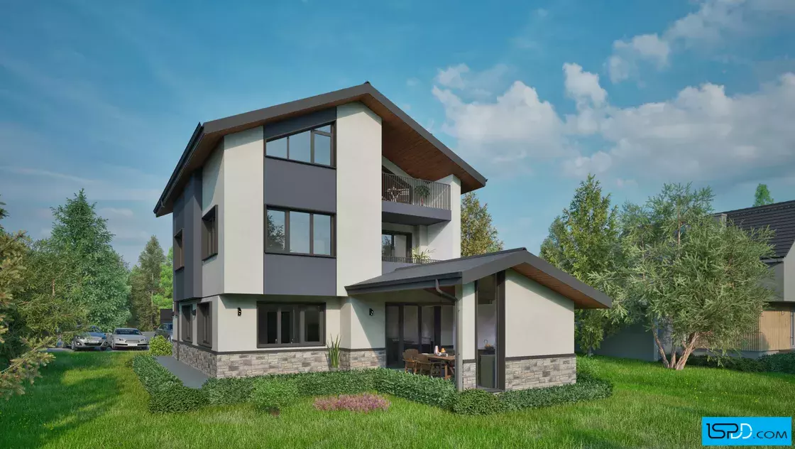 Проект на къща в с. Кривина