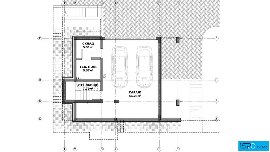 План на подземен етаж