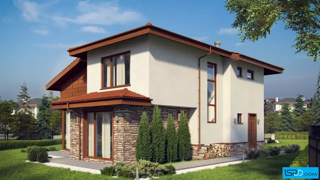 Проект на къща в общ. Елин Пелин