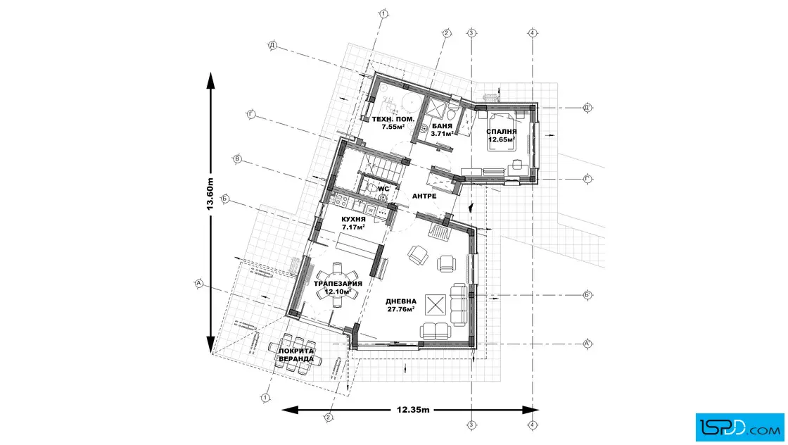 План на първи етаж