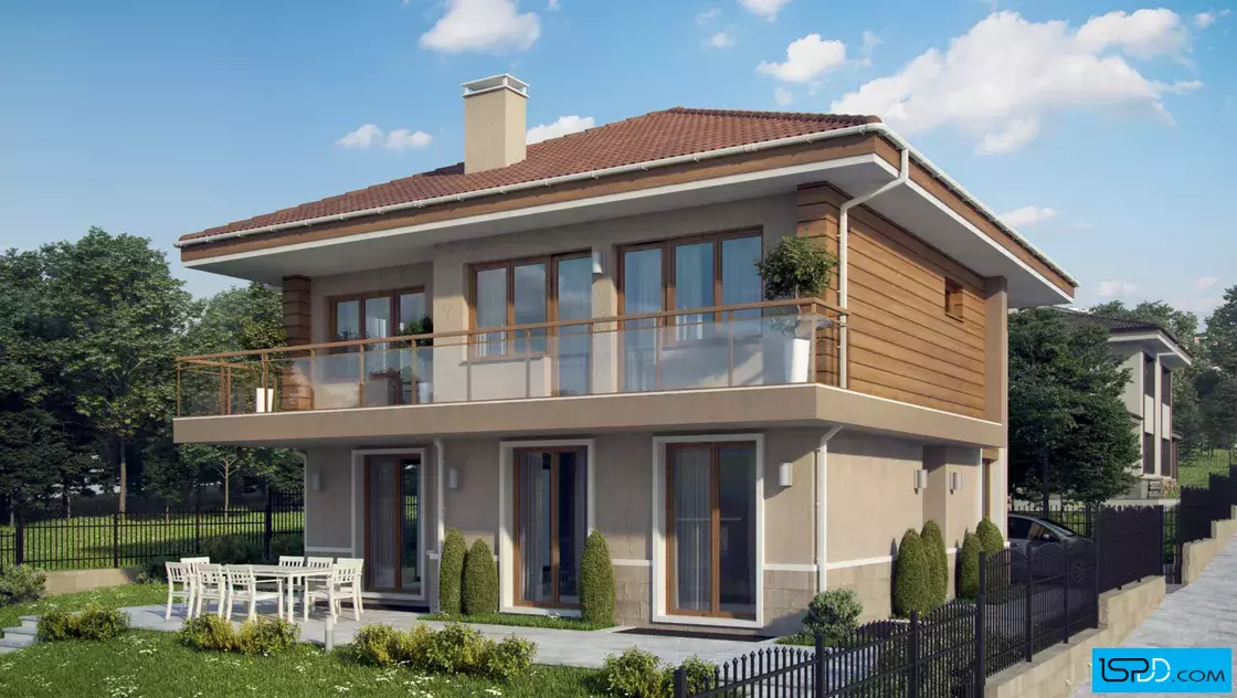 Проект на къща в общ. Бургас