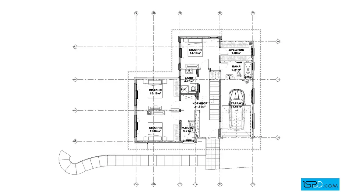 План на втори етаж