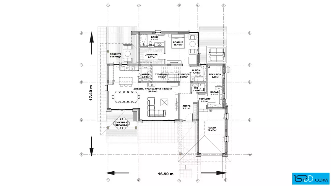 План на първи етаж План на първи етаж