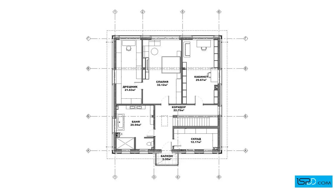 План на втори етаж