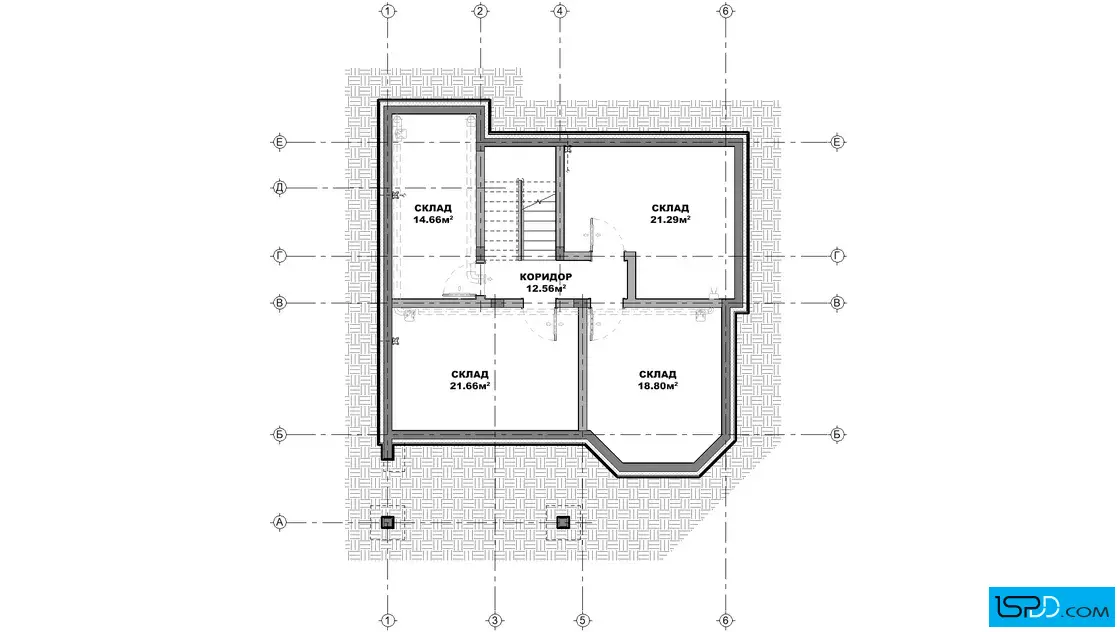 План на подземен етаж