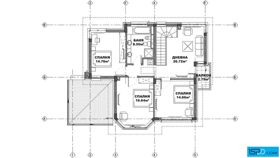 План на втори етаж