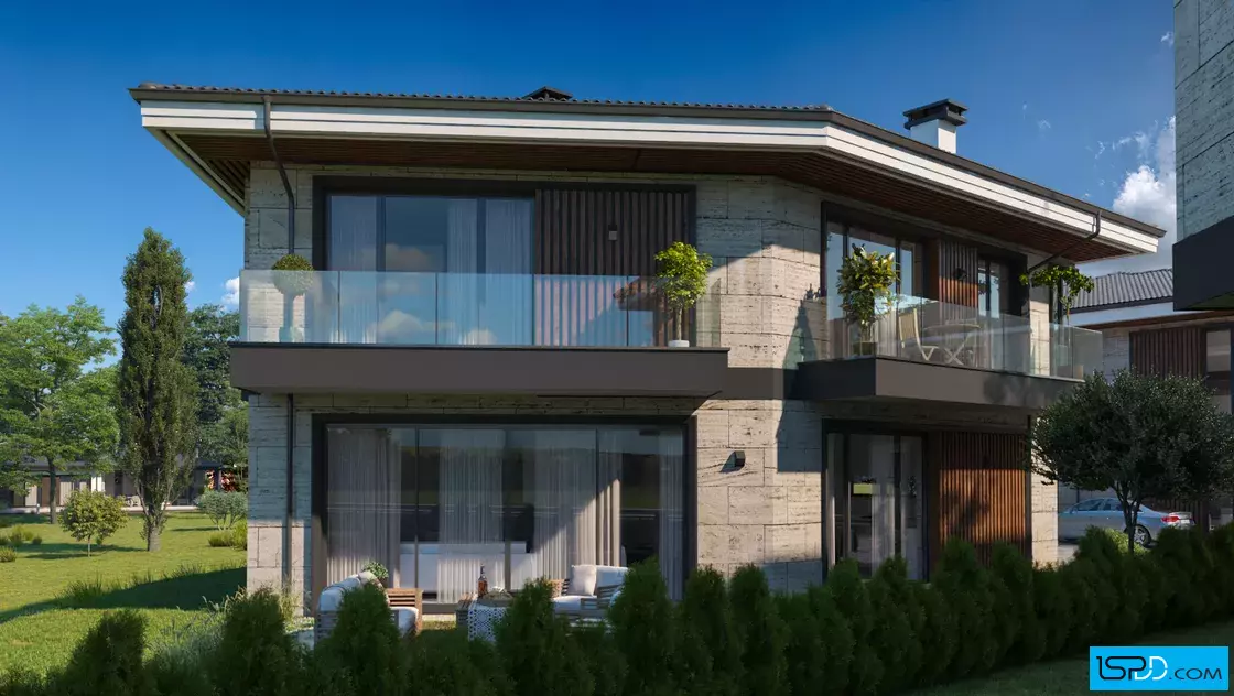 Проект на къща в м. Косанин дол, гр. София