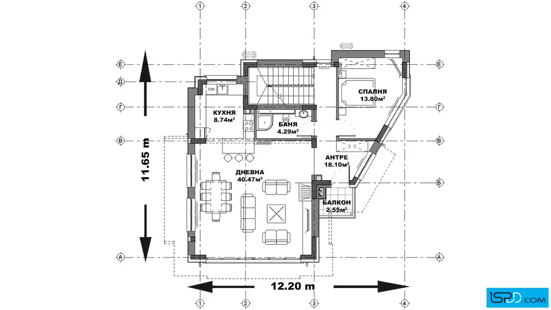 План на първи етаж
