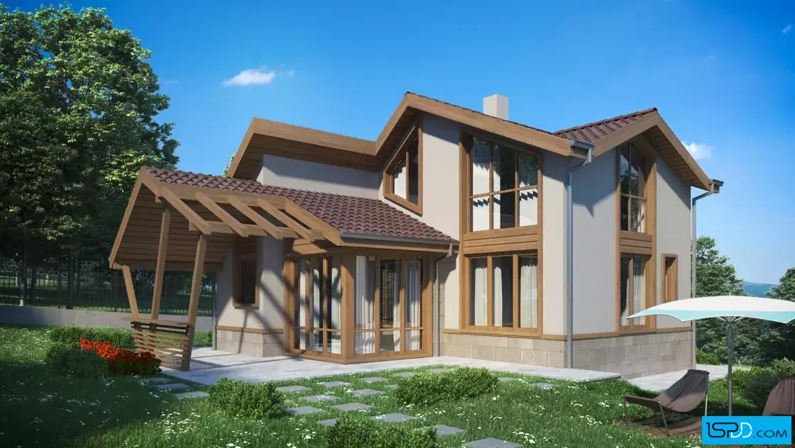 Проект на къща в с. Горна Малина