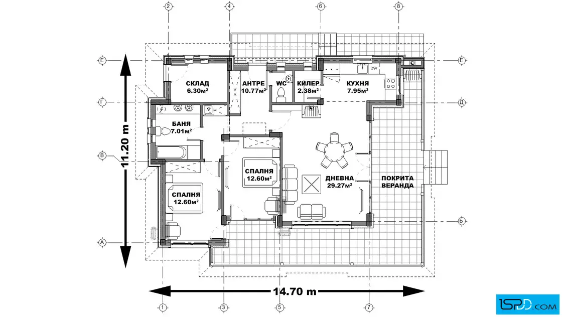 План на първи етаж План на първи етаж