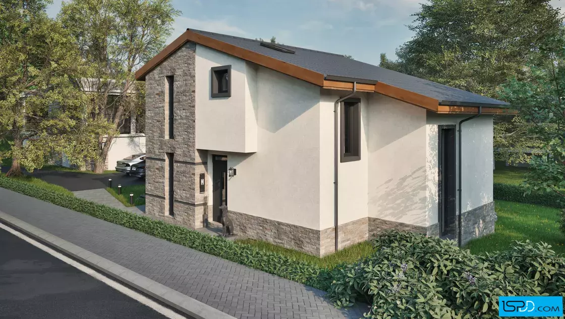 Проект на къща в гр. Нови Искър