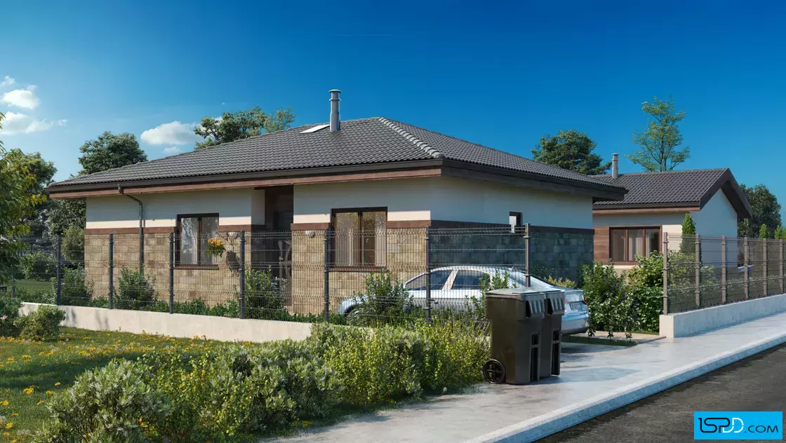 Проект на къща в с. Долна Диканя