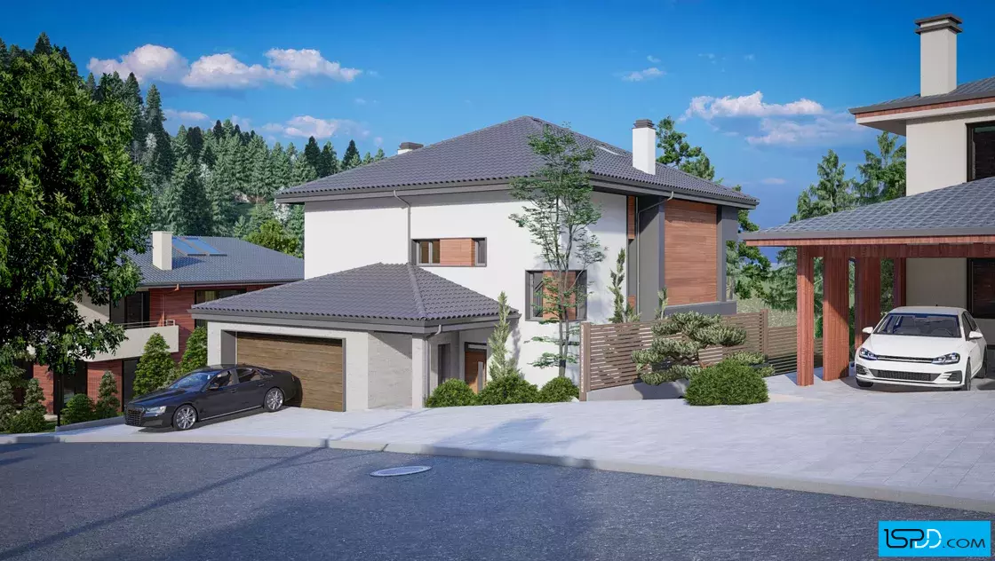 Проект на къща в с. Бистрица