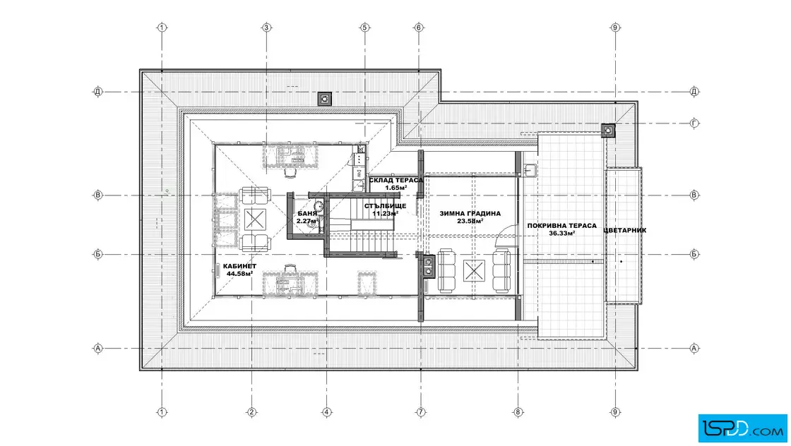 План на втори етаж