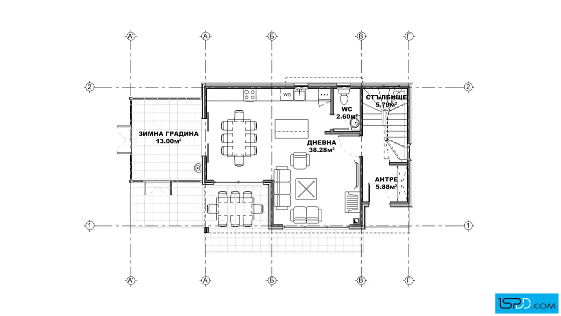 План на първи етаж
