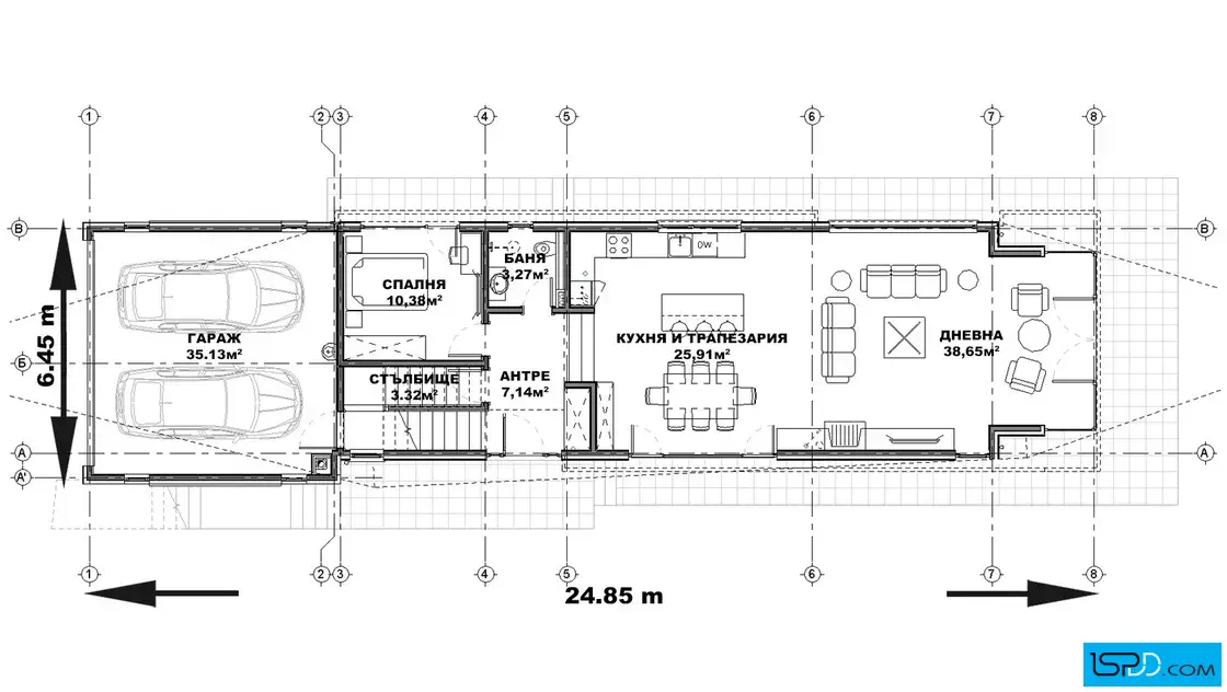 План на първи етаж
