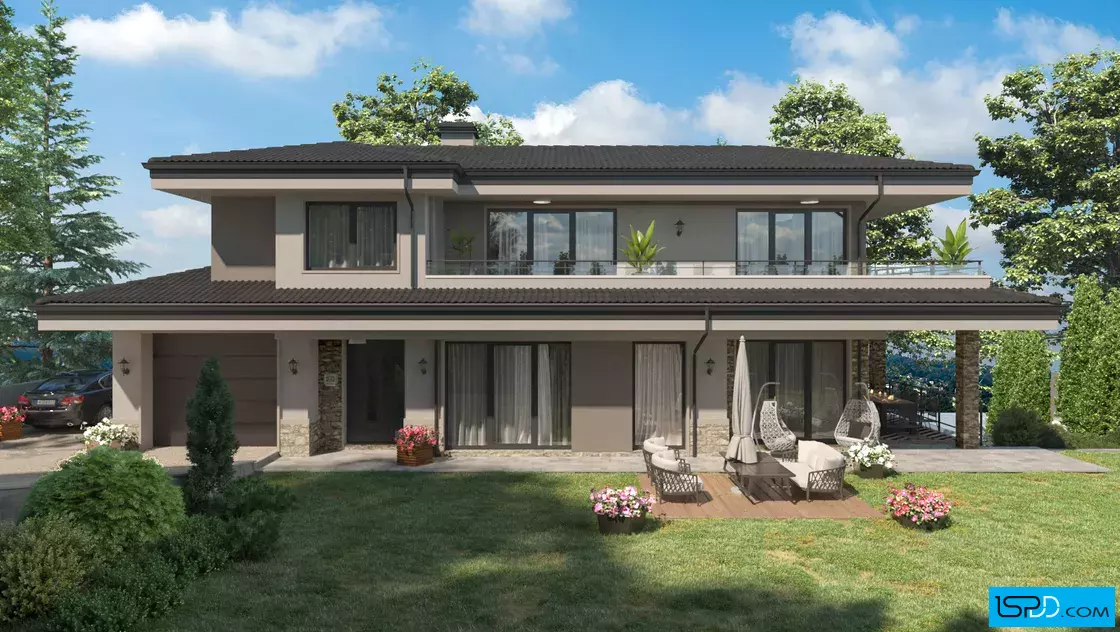 Проект на къща в гр. Правец