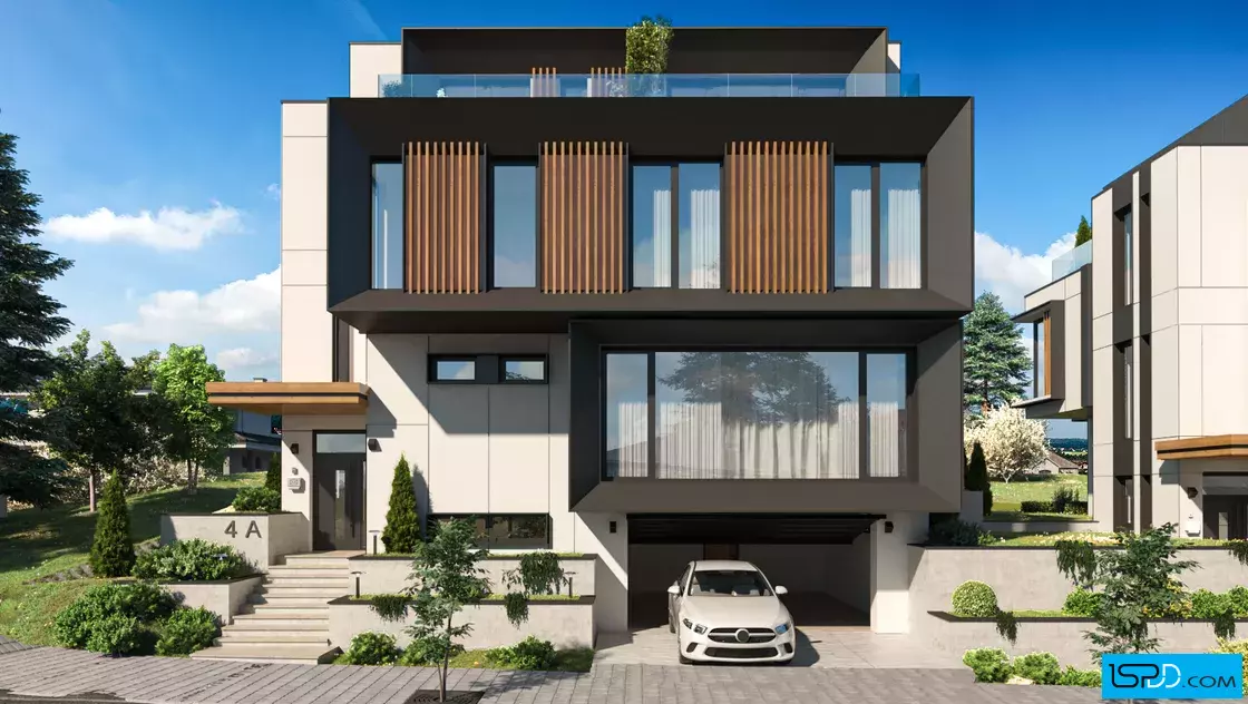 Проект на къща в гр. София