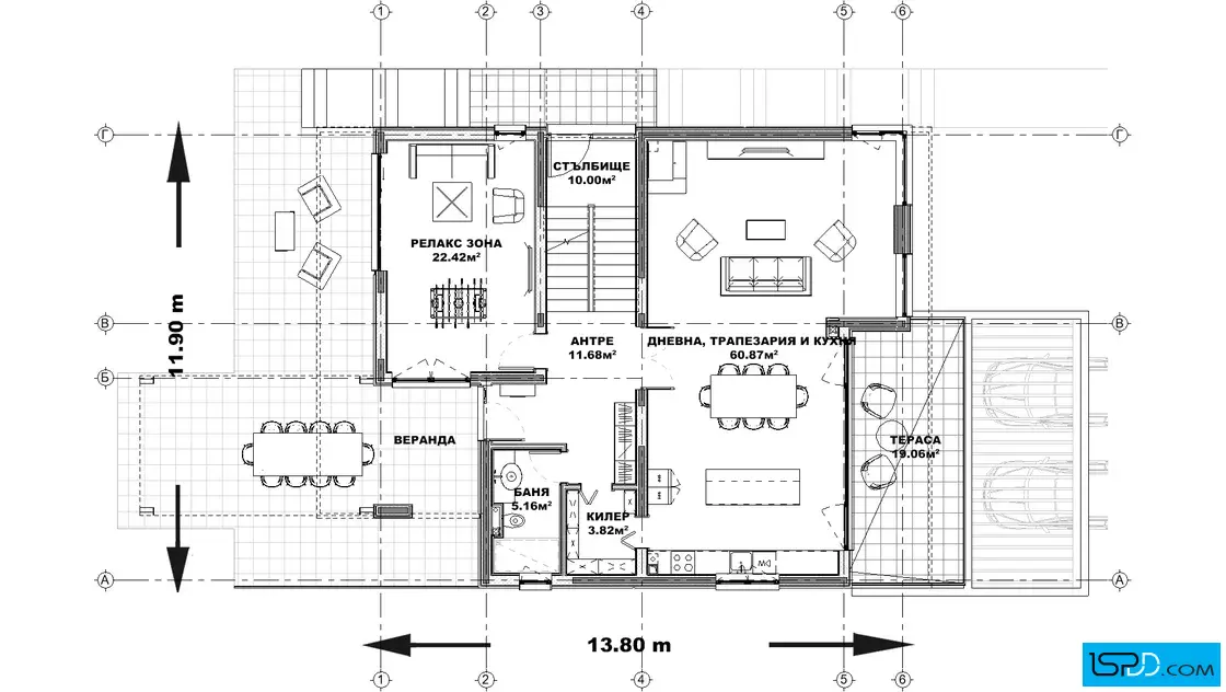План на първи етаж