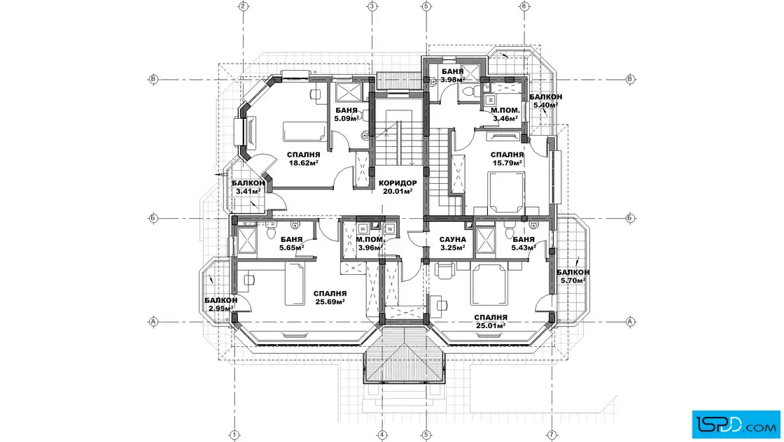 План на втори етаж
