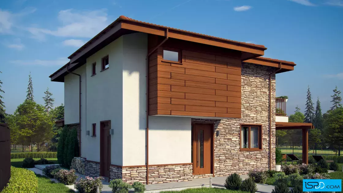 Проект на къща в общ. Елин Пелин