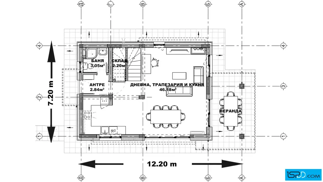 План на първи етаж