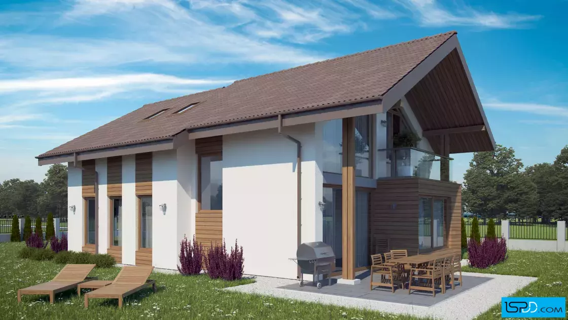 Проект на къща в с. Горни Богров