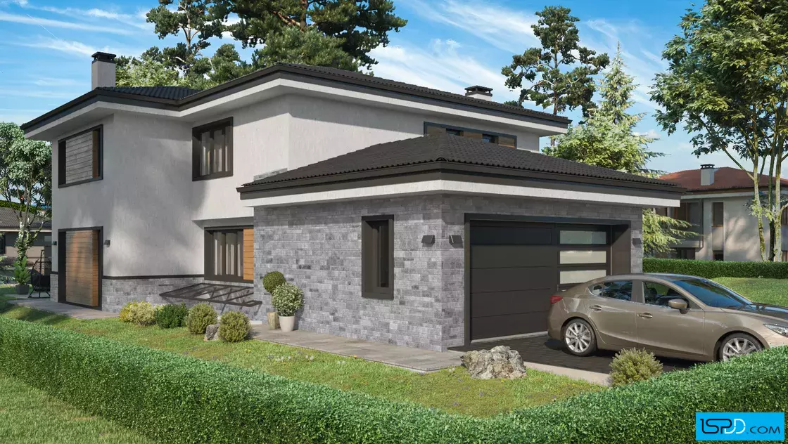 Проект на къща в гр. Банкя