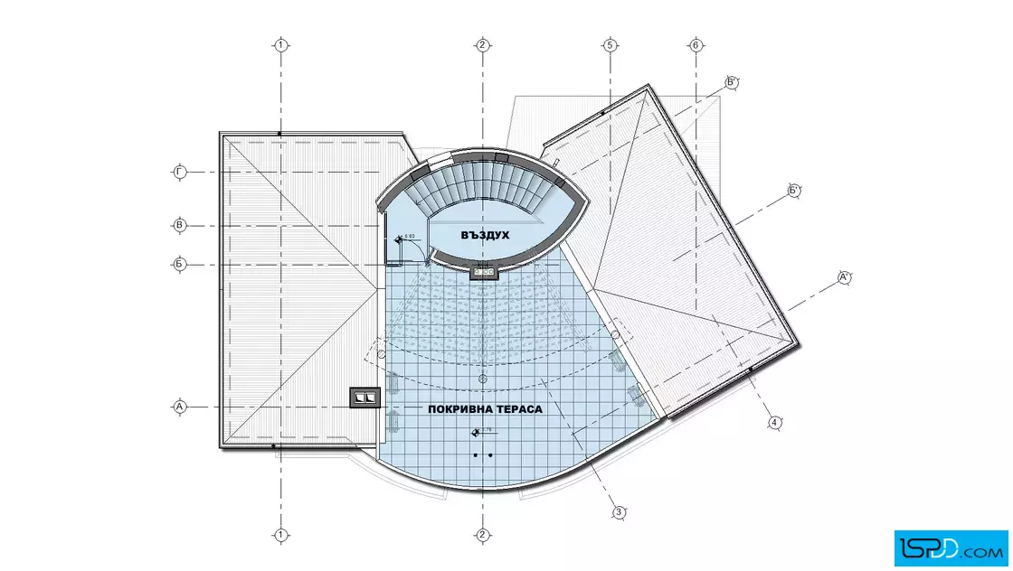 План на покрива