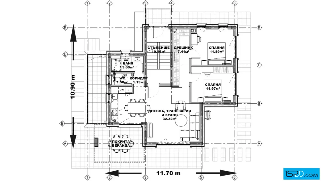 План на първи етаж План на първи етаж