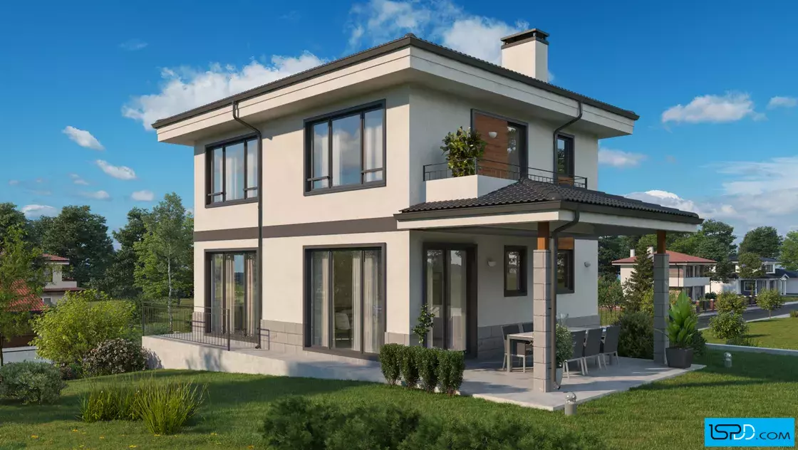 Проект на къща в с. Долно Камарци