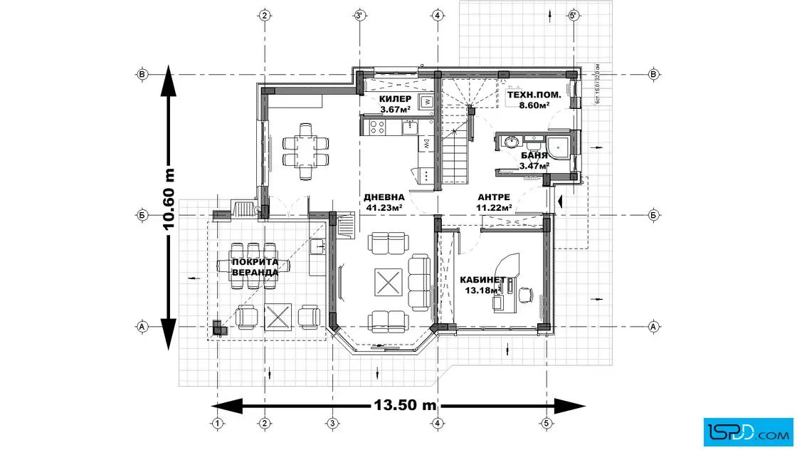 План на първи етаж
