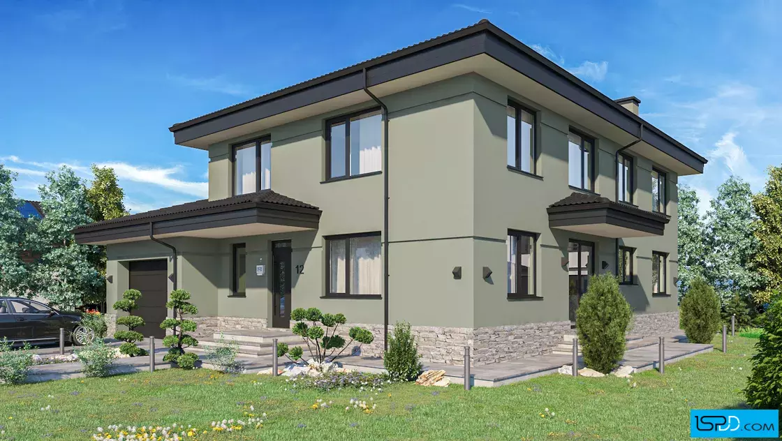 Проект на къща в гр. Панагюрище