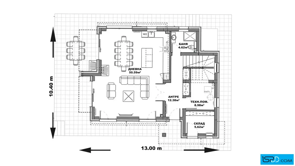 План на първи етаж
