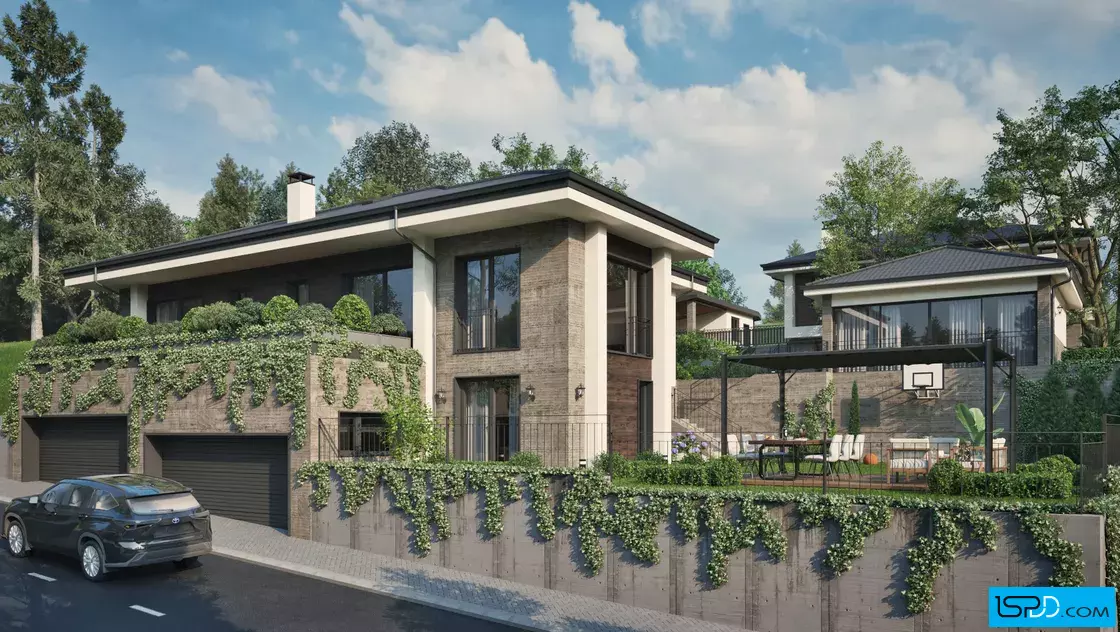 Проект на къща в с. Лозен