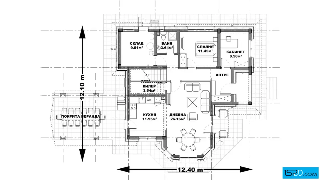 План на първи етаж