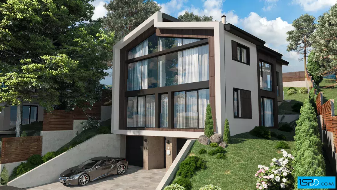 Проект на къща в гр. Банкя
