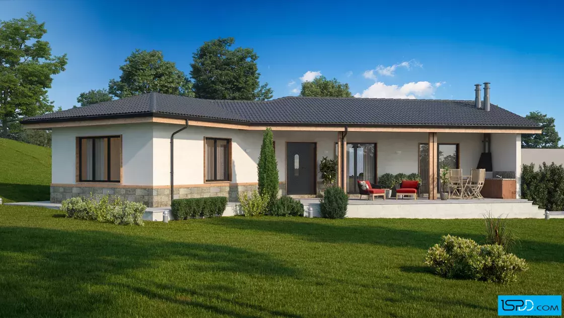 Проект на къща в с. Оходен