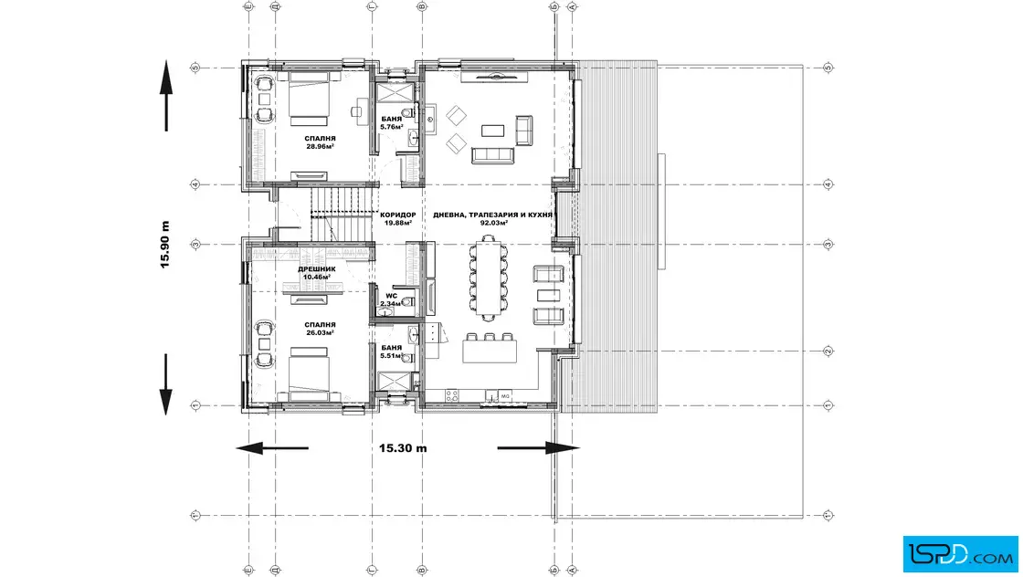 План на първи етаж