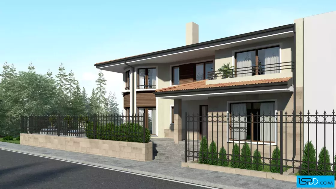 Проект на къща в гр. Айтос