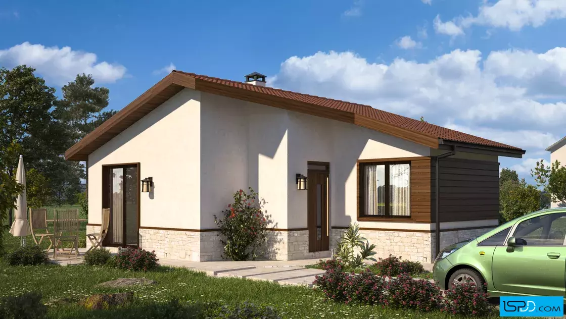 Проект на къща в с. Долна Малина