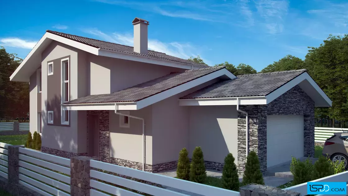 Проект на къща в с. Долни Богров