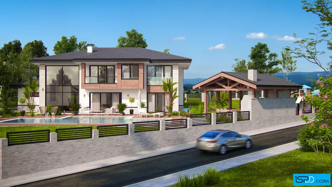 Проект на къща в с. Белащица