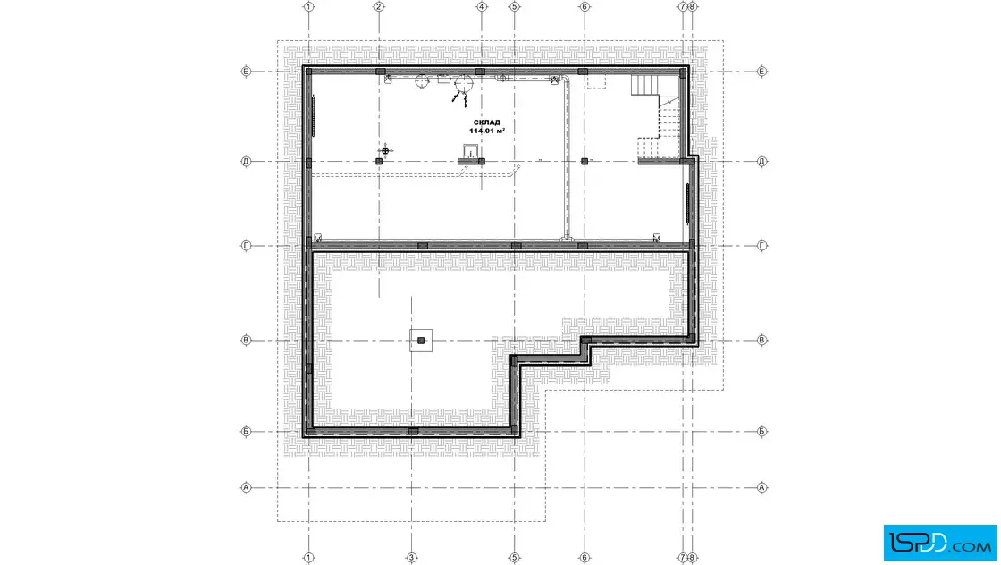 План на подземен етаж