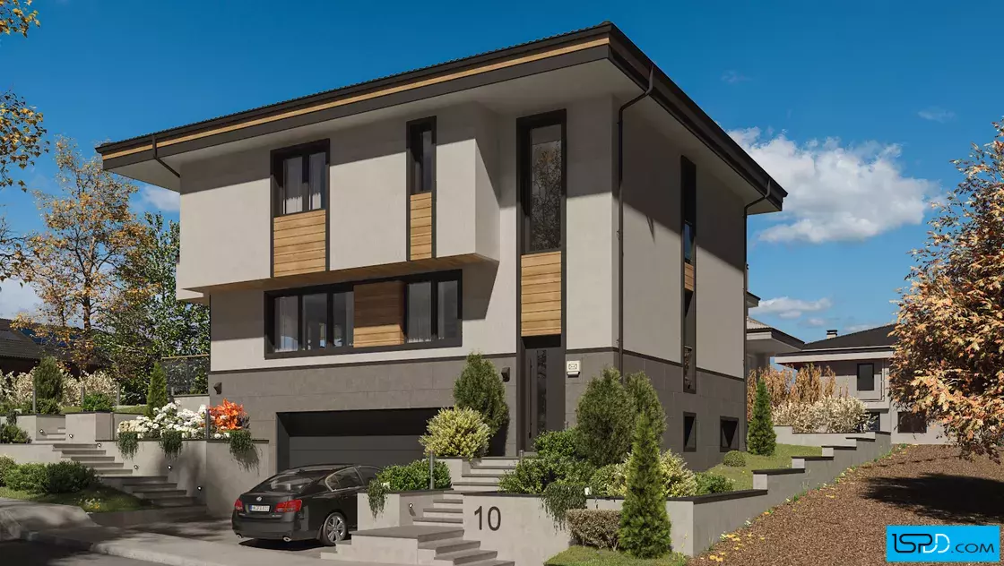 Проект на къща в гр. София