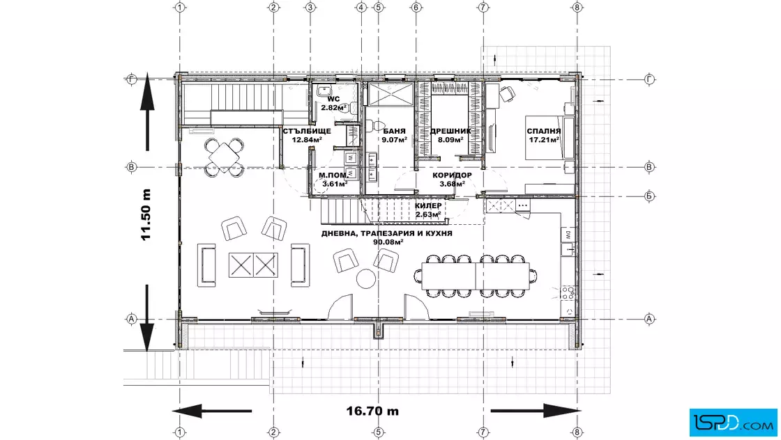 План на първи етаж